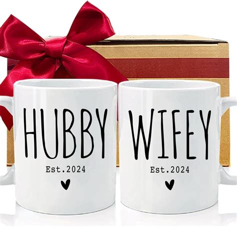 hubby and wife mugs|Amazon.com: Husband And Wife Coffee Mugs.